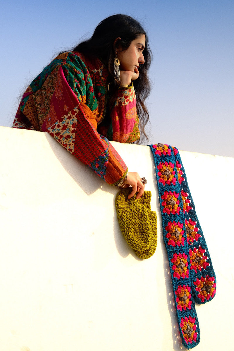 The Granny Square Scarf