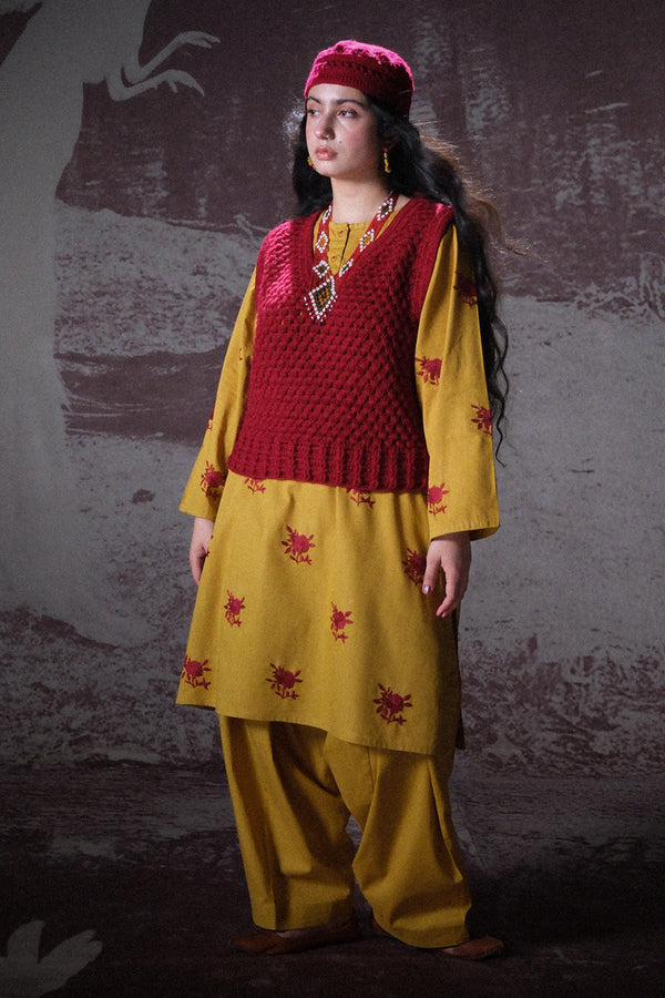 Handmade Crochet Sweater Vest