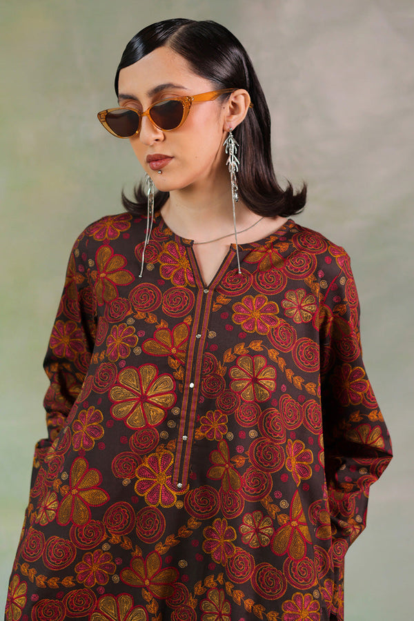 Mukaish Shyrdak Patterns Duo-Set