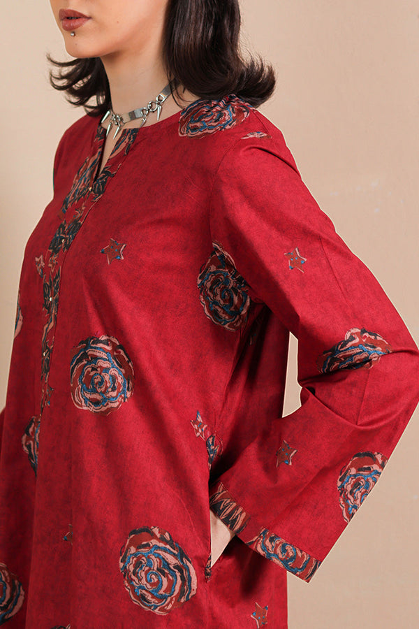 Ajrak Fusion Co-Ord Set