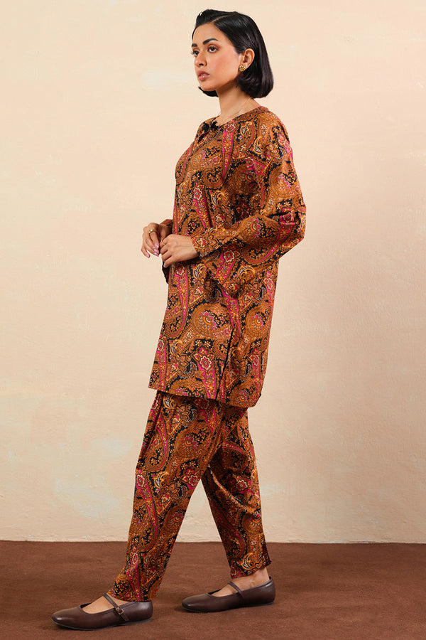 Paisley Pop Printed Co-Ord Set