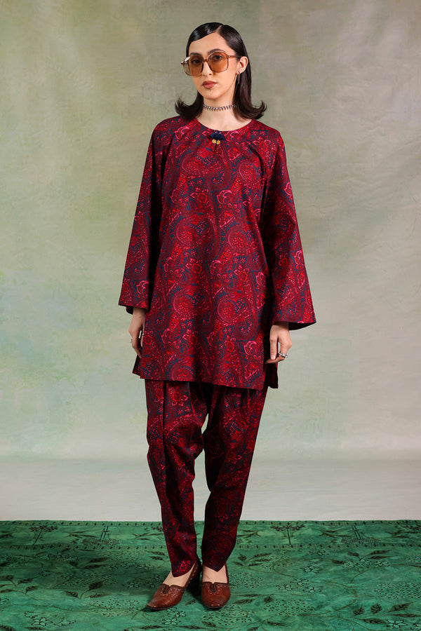 Paisley Pop Printed Co-Ord Set