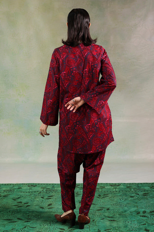 Paisley Pop Printed Co-Ord Set