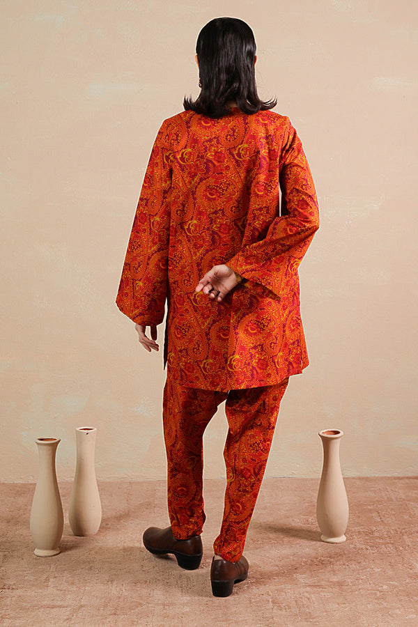 Paisley Pop Printed Co-Ord Set