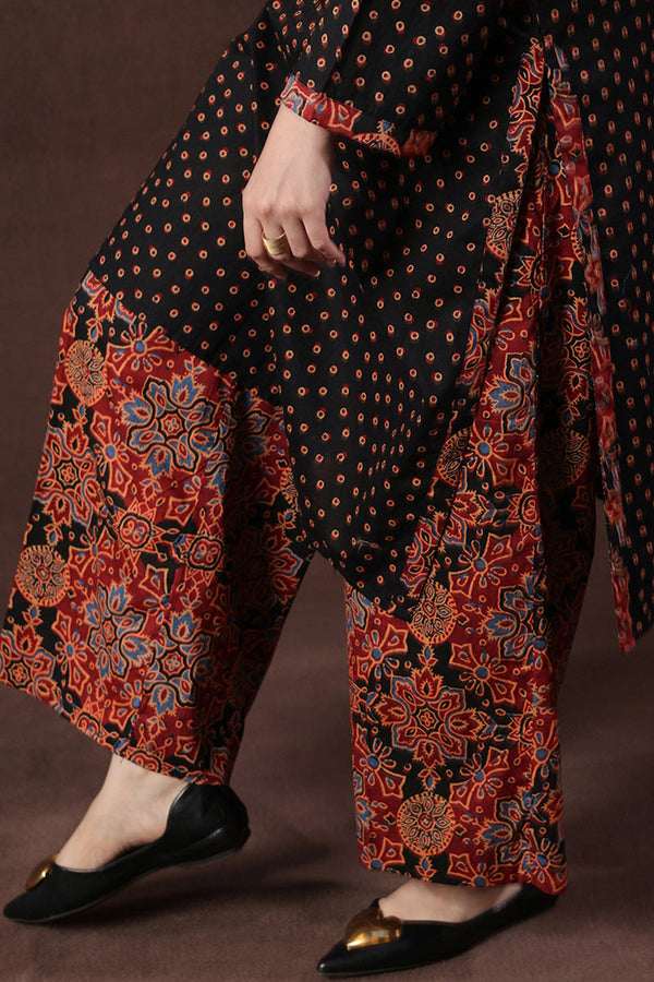 Rang-E-Ajrak Khas Duo-Set