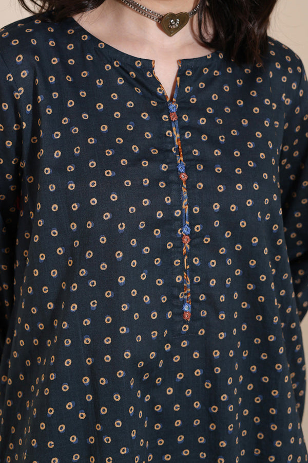 Rang-E-Ajrak Khas Duo-Set