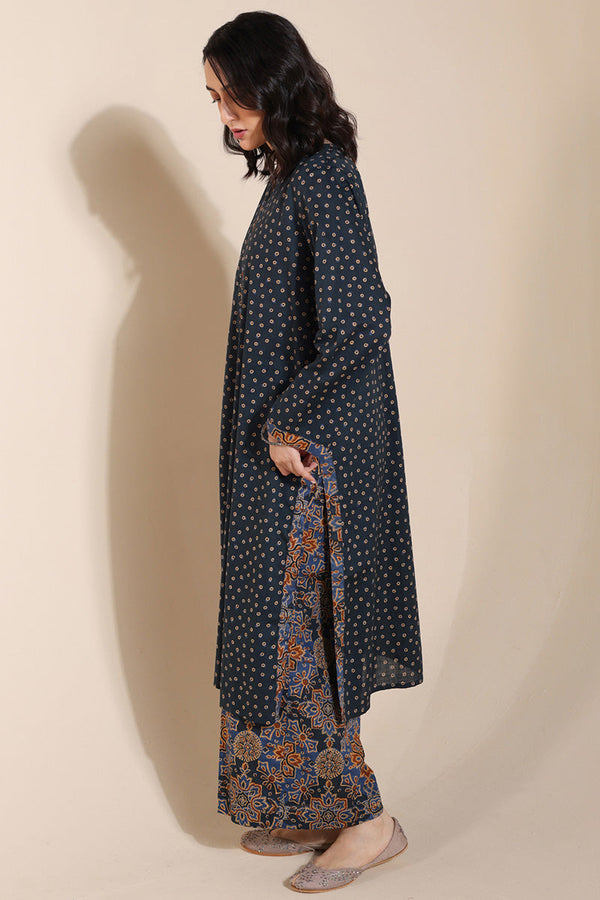 Rang-E-Ajrak Khas Duo-Set