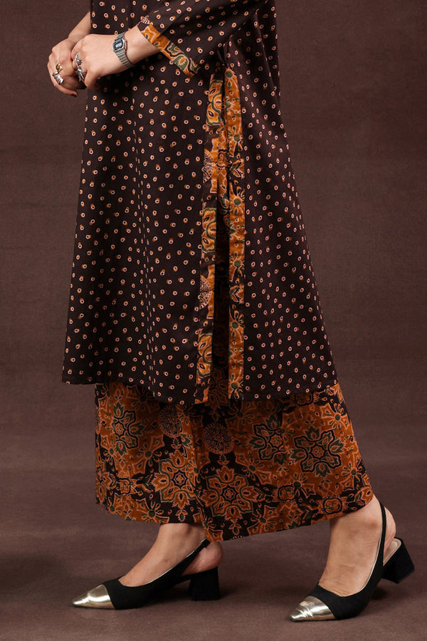 Rang-E-Ajrak Khas Duo-Set