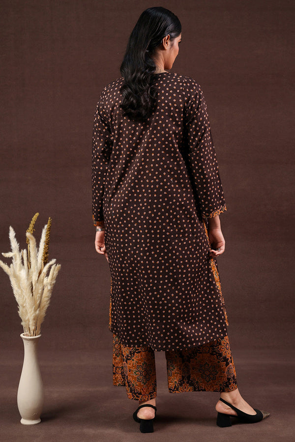 Rang-E-Ajrak Khas Duo-Set