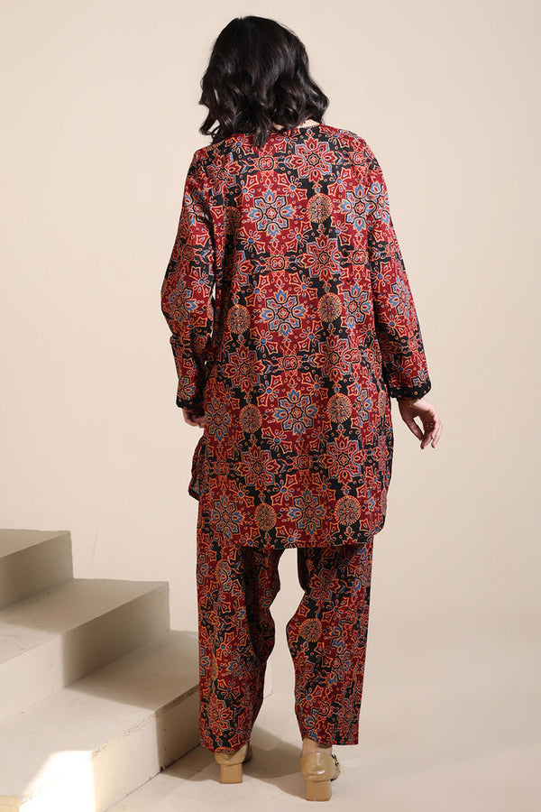 Rang-E-Ajrak Zeb Duo-Set