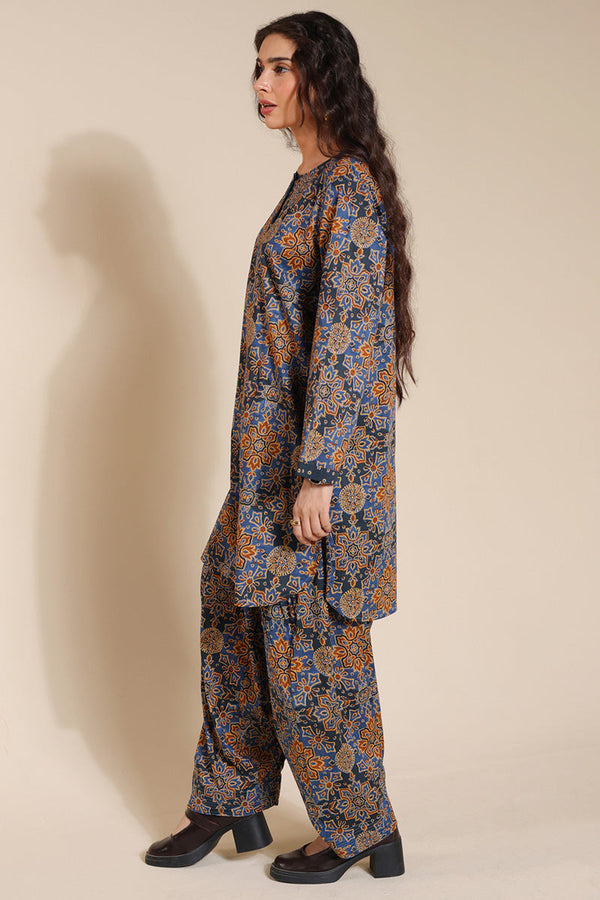 Rang-E-Ajrak Zeb Duo-Set