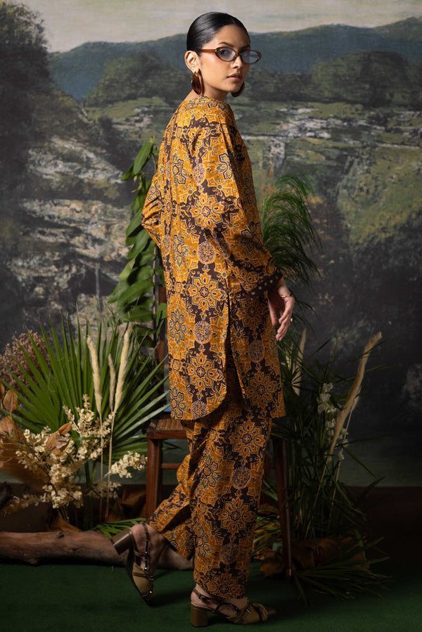 Rang-E-Ajrak Zeb Duo-Set