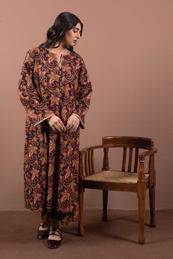 Embroidered Paisley Pop Echo Set