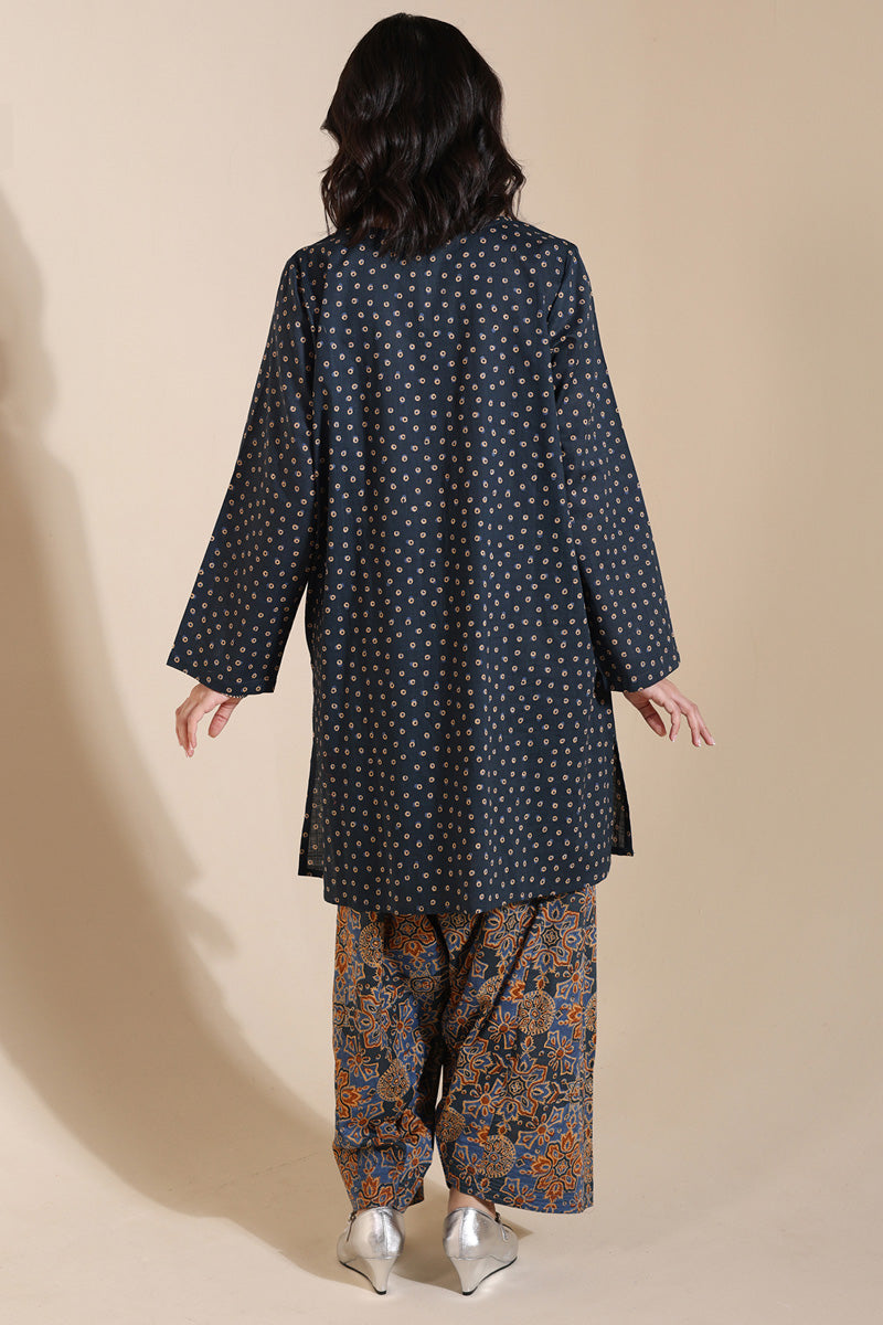 Rang-E-Ajrak Duo-Set