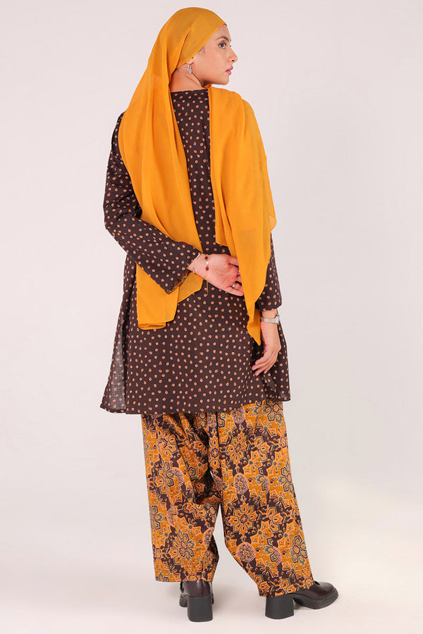 Rang-E-Ajrak Duo-Set