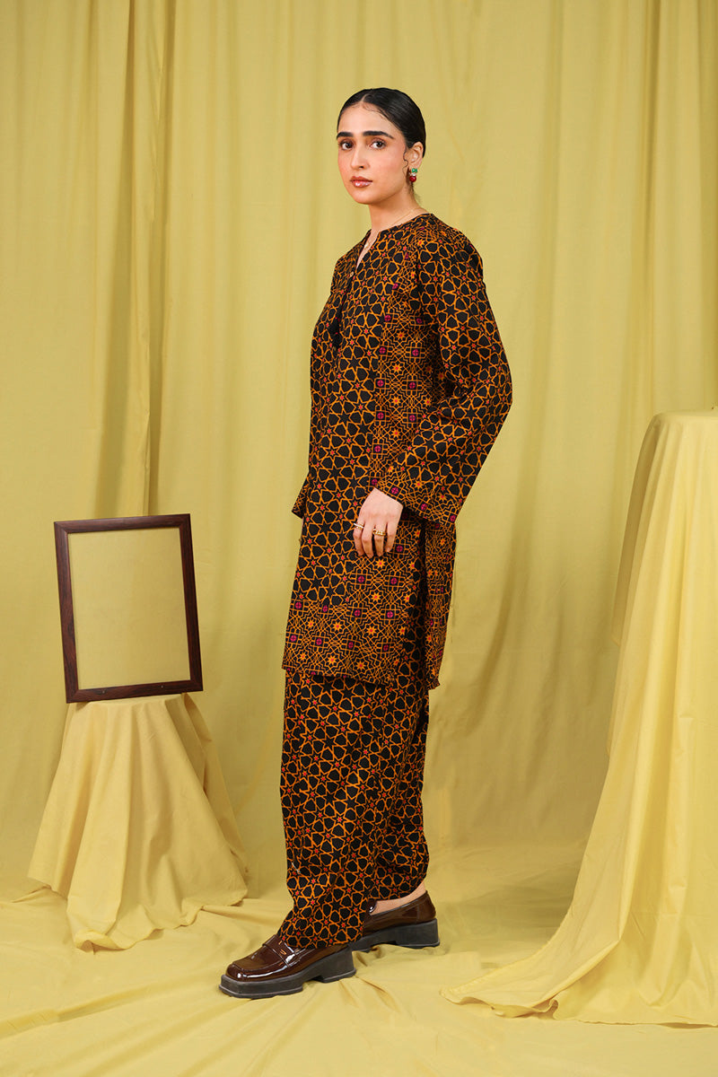 Jaal Tasseled Co-Ord Set