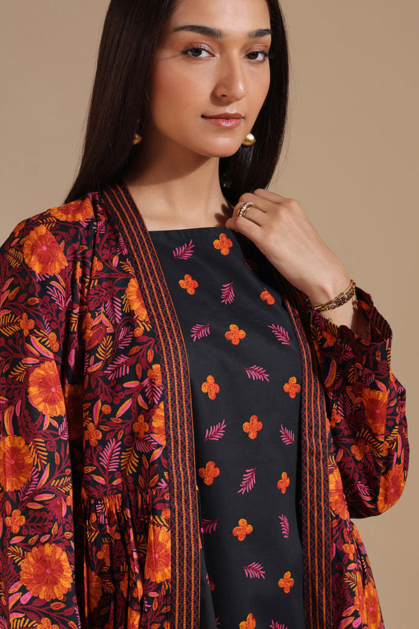 Aarified Bloom 3-Piece Jama Set