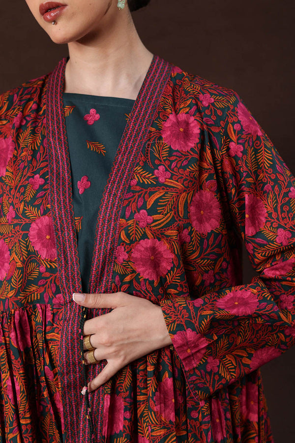 Aarified Bloom 3-Piece Jama Set