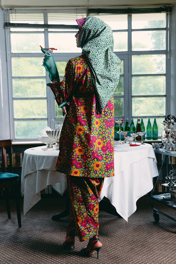 Winter Bloom Printed Duo-Set