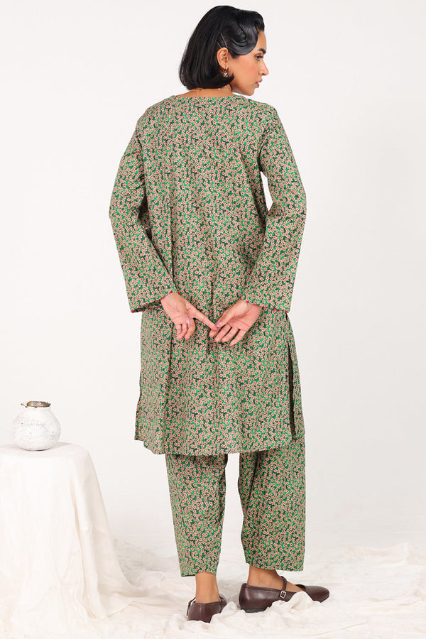 Winter Bloom Beaded Set