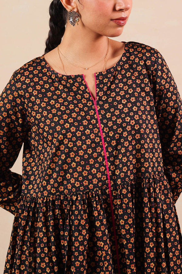 Bloom Craft Flared Dress