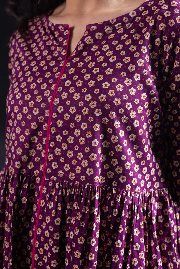 Bloom Craft Flared Dress