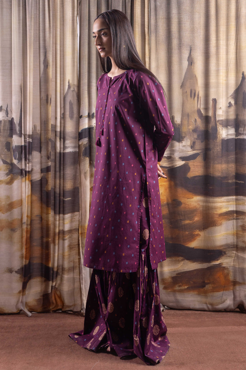 Zeenat Gharara Set