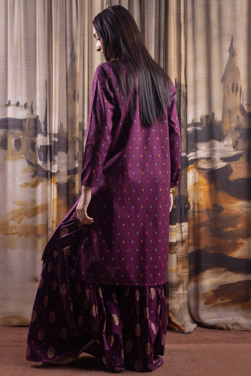 Zeenat Gharara Set