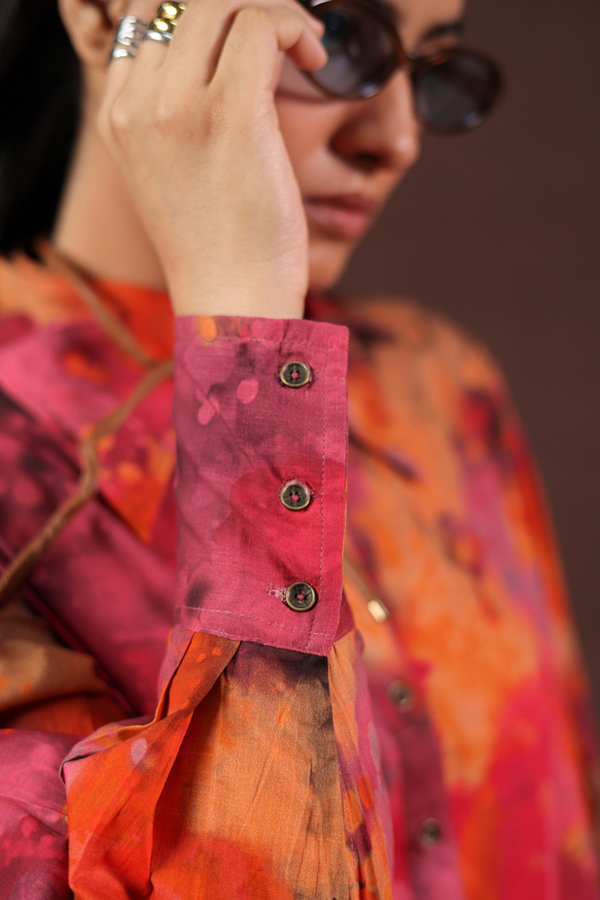 Splashy Pigment Pop Dress