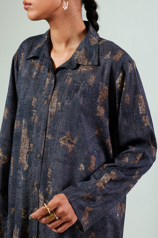 Denim Bleach Co-Ord Set