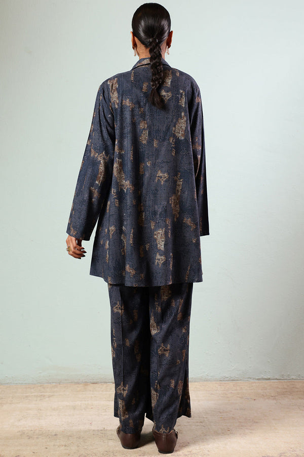 Denim Bleach Co-Ord Set