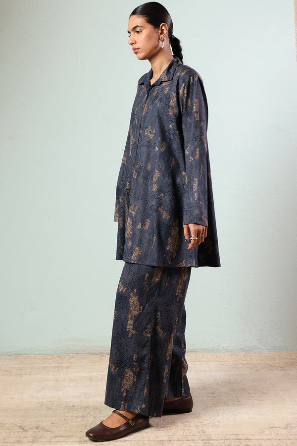 Denim Bleach Co-Ord Set