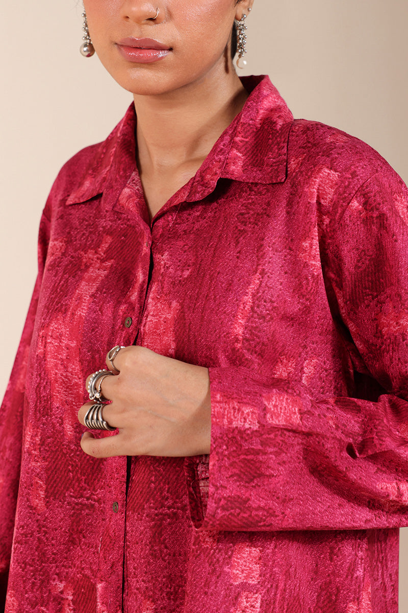 Denim Bleach Co-Ord Set