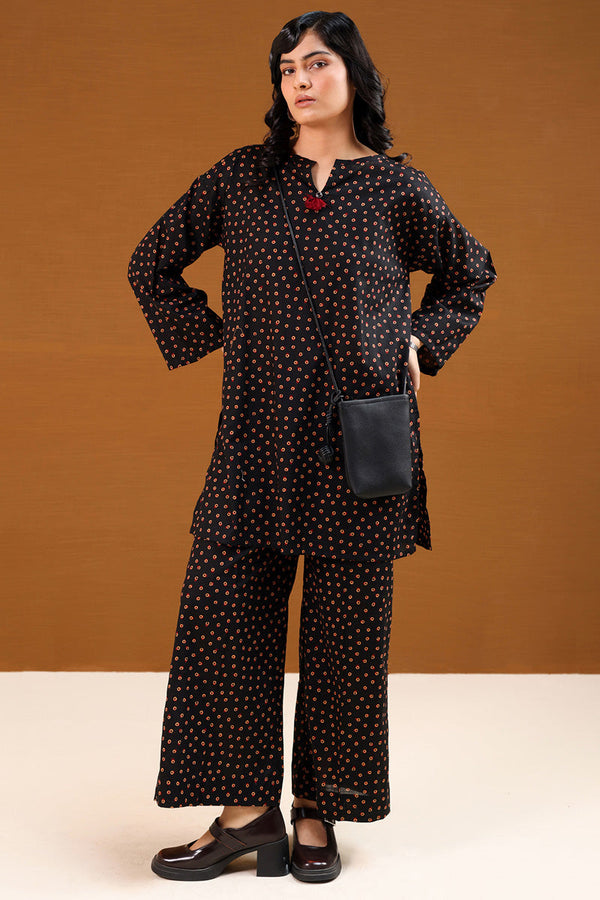 Rang-E-Ajrak Printed Set