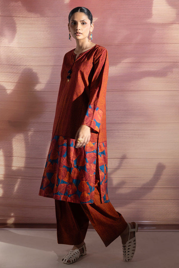 Peepal Leaf Co-Ord Set