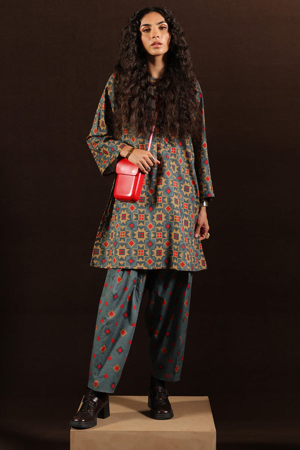 Printed Woven Stories Duo-Set