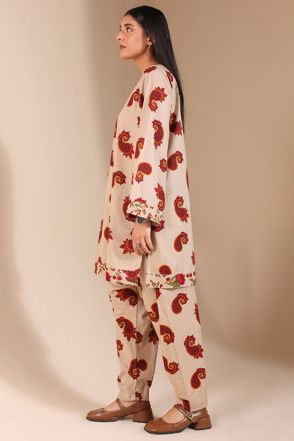 Gulbahar Cheent Paisley Set