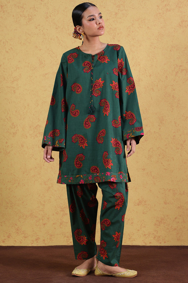 Gulbahar Cheent Paisley Set