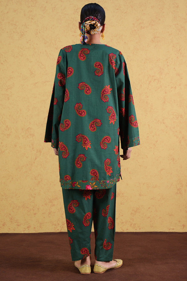 Gulbahar Cheent Paisley Set