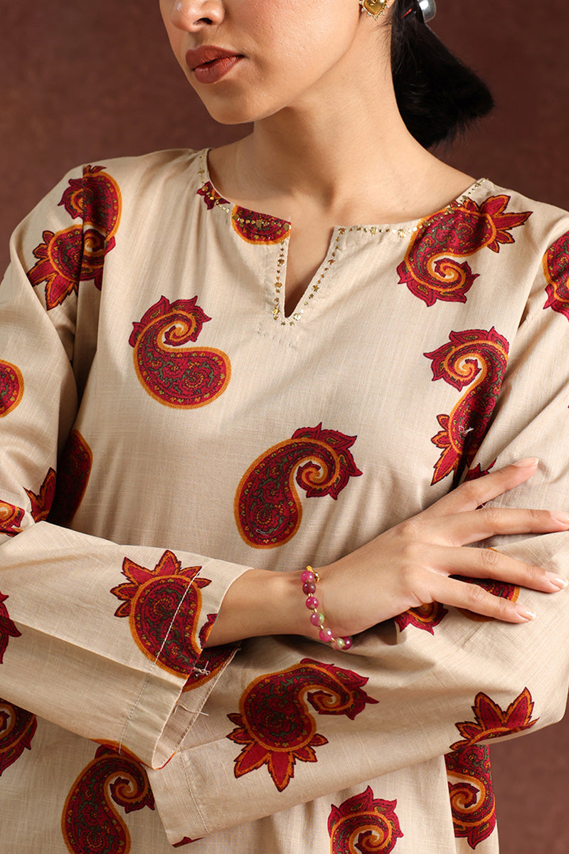 Cheent Paisley Mukaish Set