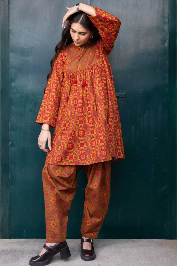 Woven Stories Flared Set