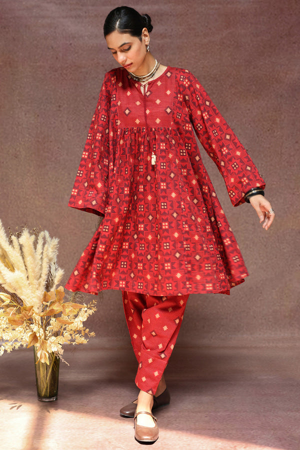 Woven Stories Flared Set