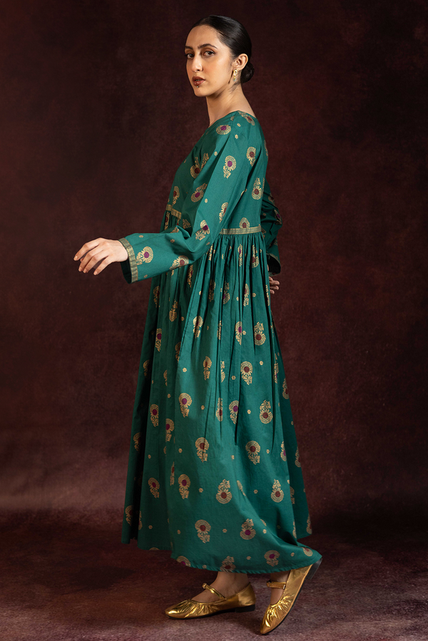 Zari Whisper Flared Dress