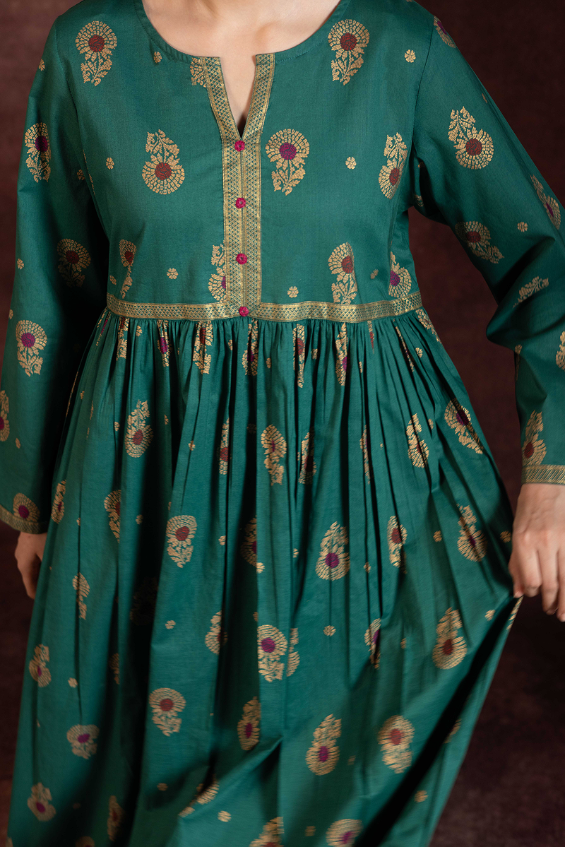 Zari Whisper Flared Dress