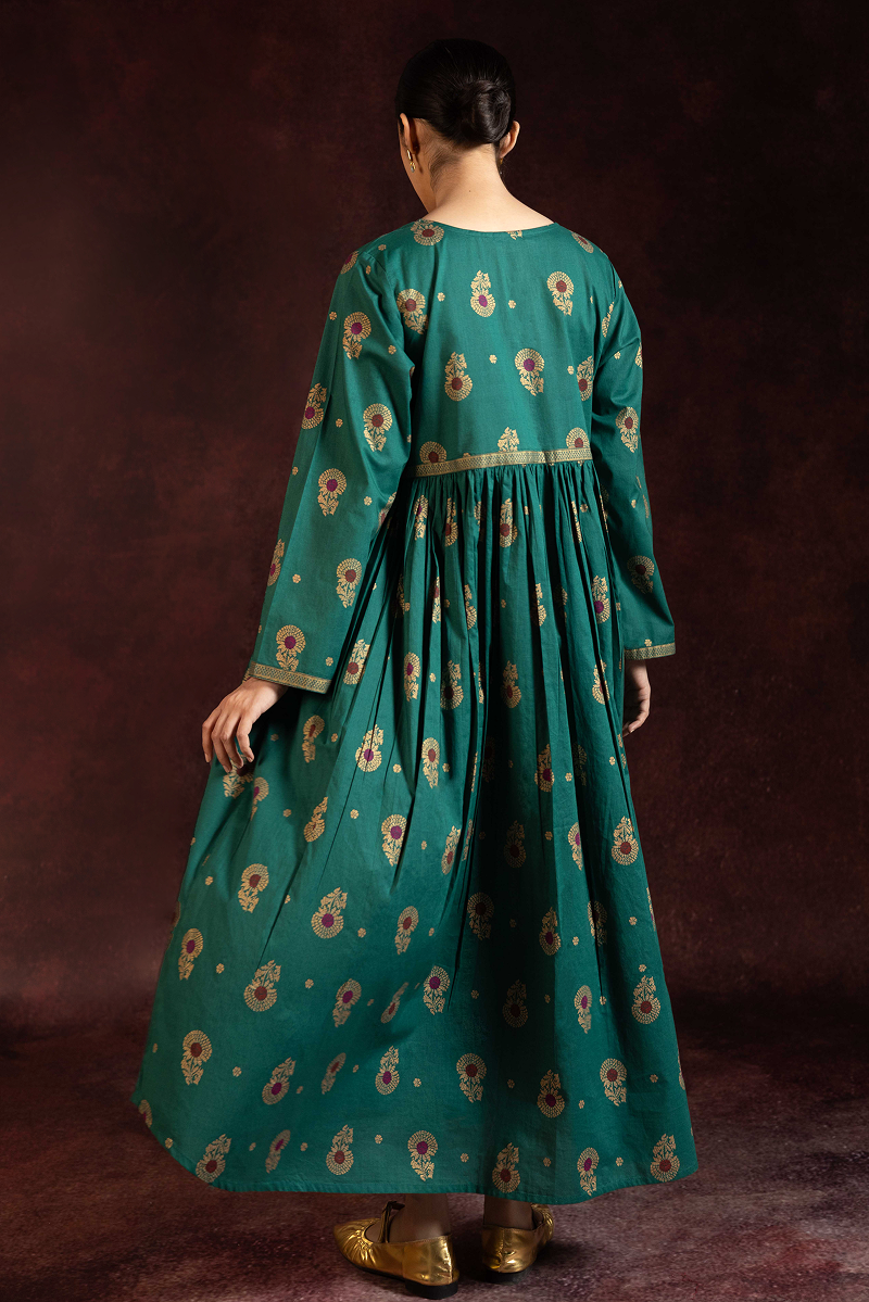 Zari Whisper Flared Dress