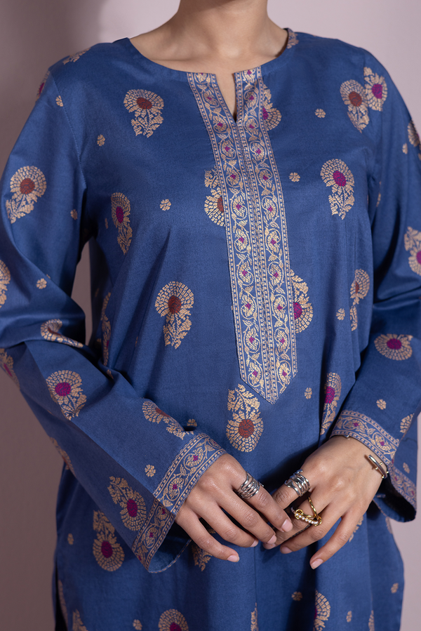 Zari Whisper Gharara Set