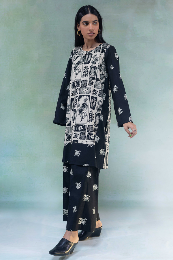 Linocut Leaf Duo-Set