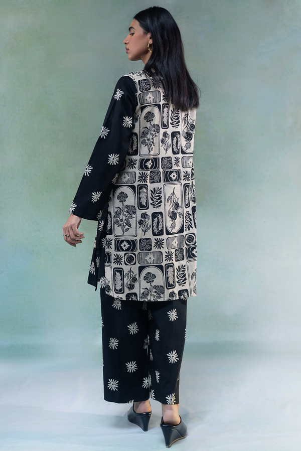 Linocut Leaf Duo-Set