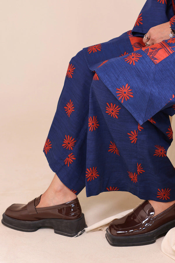 Linocut Leaf Duo-Set