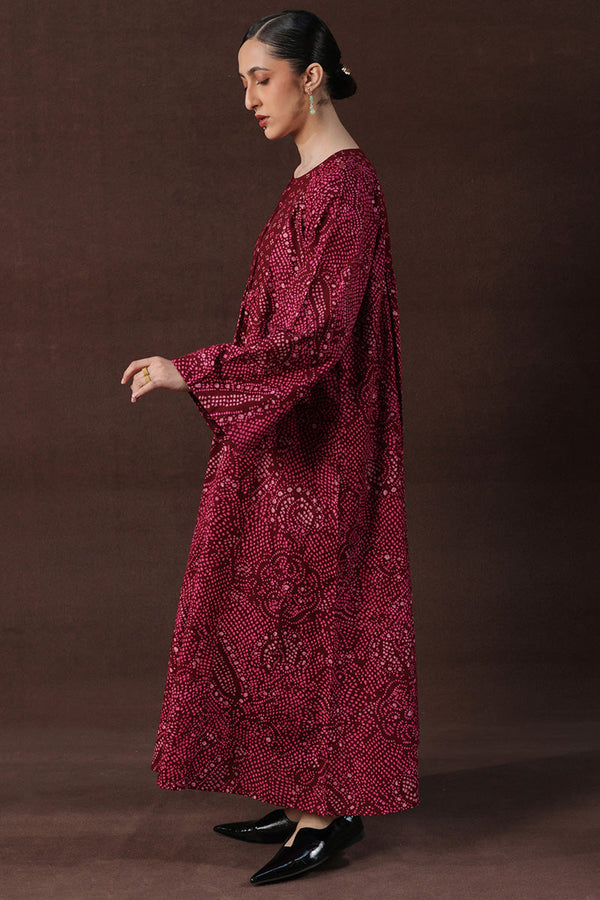 Bandhani Affair Blush Dress